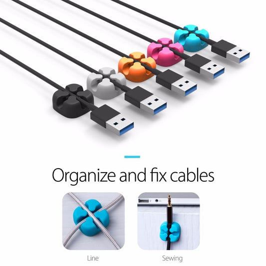 ORICO Colored Cable Winder Wire Organizer USB Cable Earphone Holder Cord Management Protector