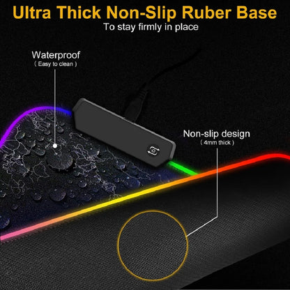 Gaming Mouse Pad Computer Mousepad Large Mouse Pad Gamer RGB World Map Big Mouse Carpet PC Desk RGB Mat